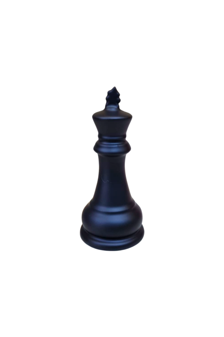 Enfeite xadrez porcelana 1