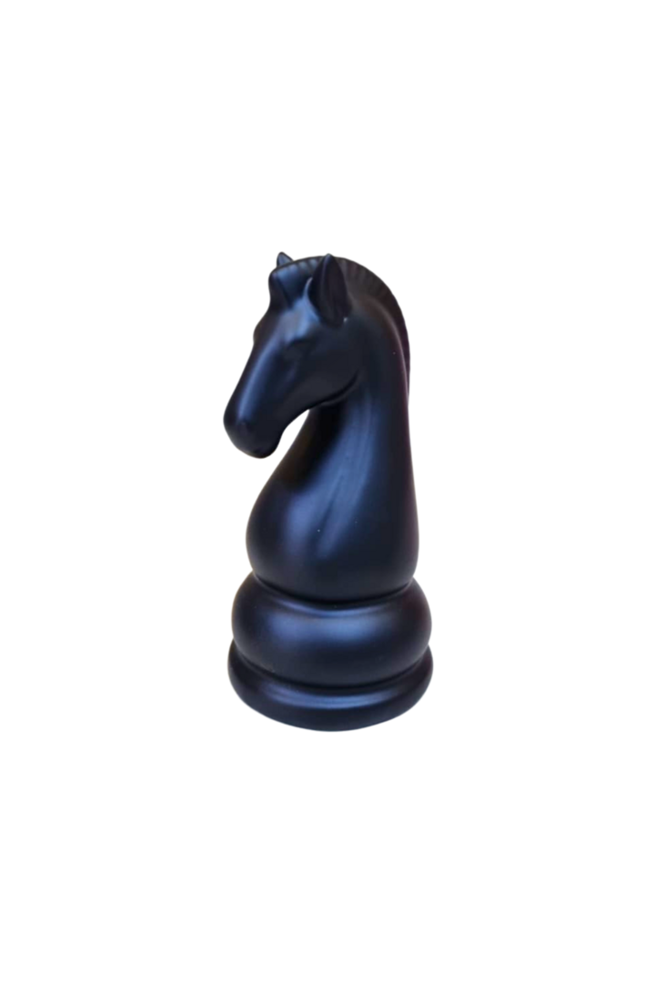 Enfeite xadrez porcelana 4