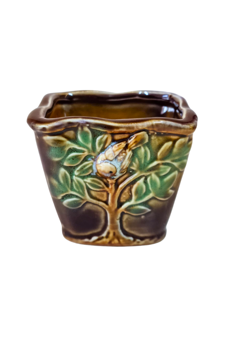 Cachepot passarinho 4 mdls. jy0743 2