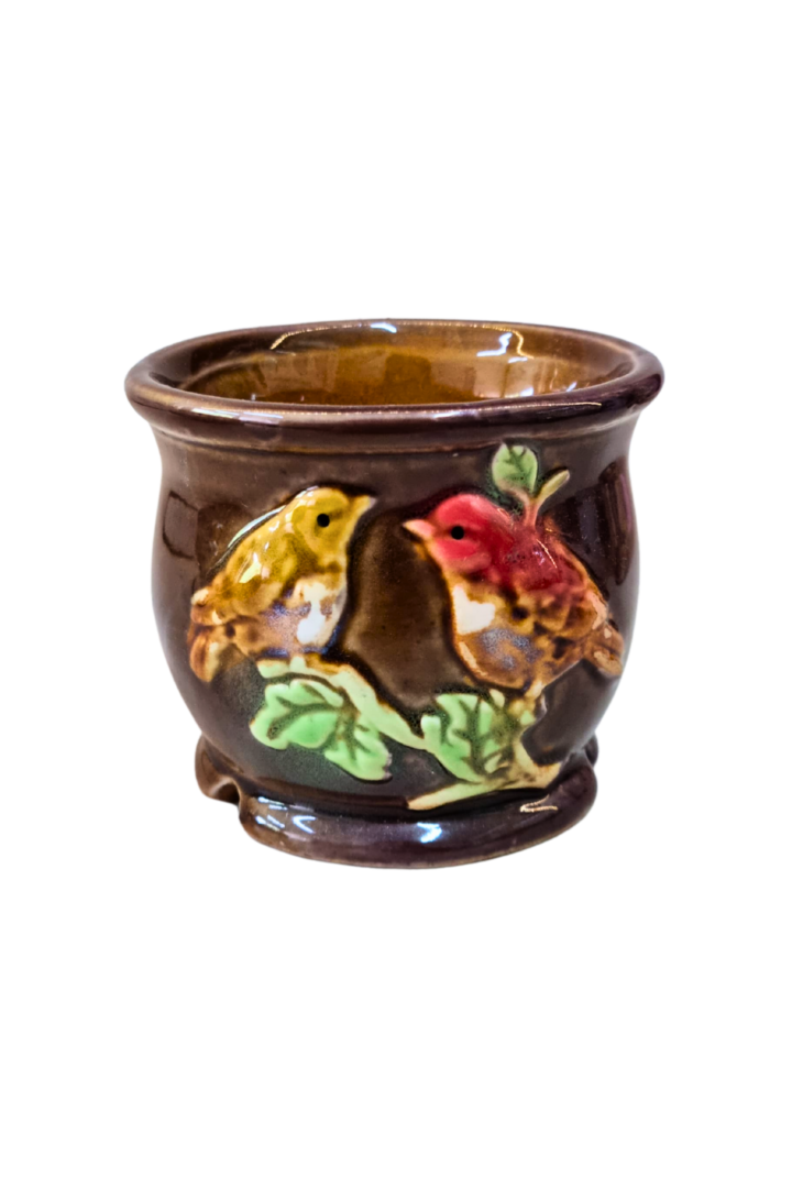 Cachepot passarinho 4 mdls. jy0743 4