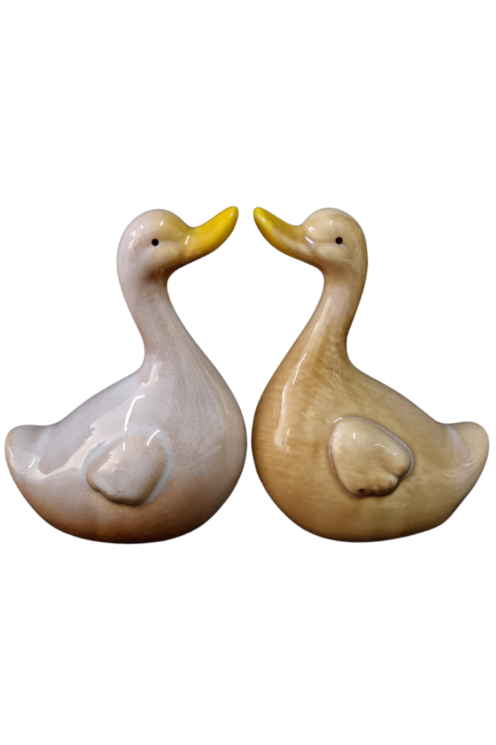 Casal patos porcelana 1