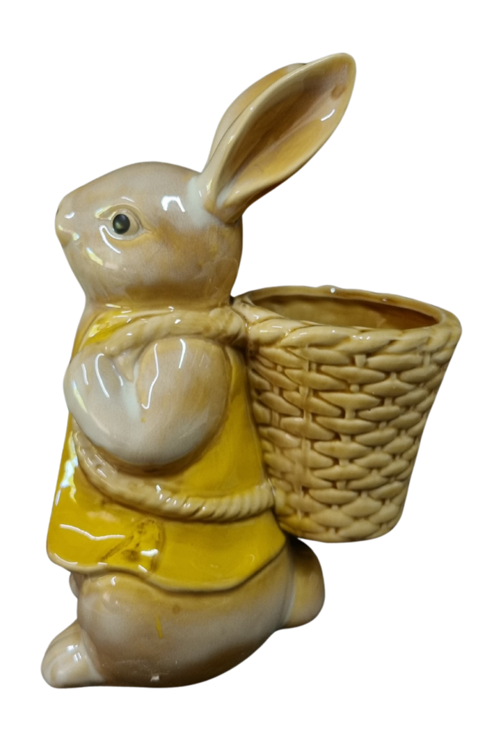 Coelho cesta porcelana gde 1