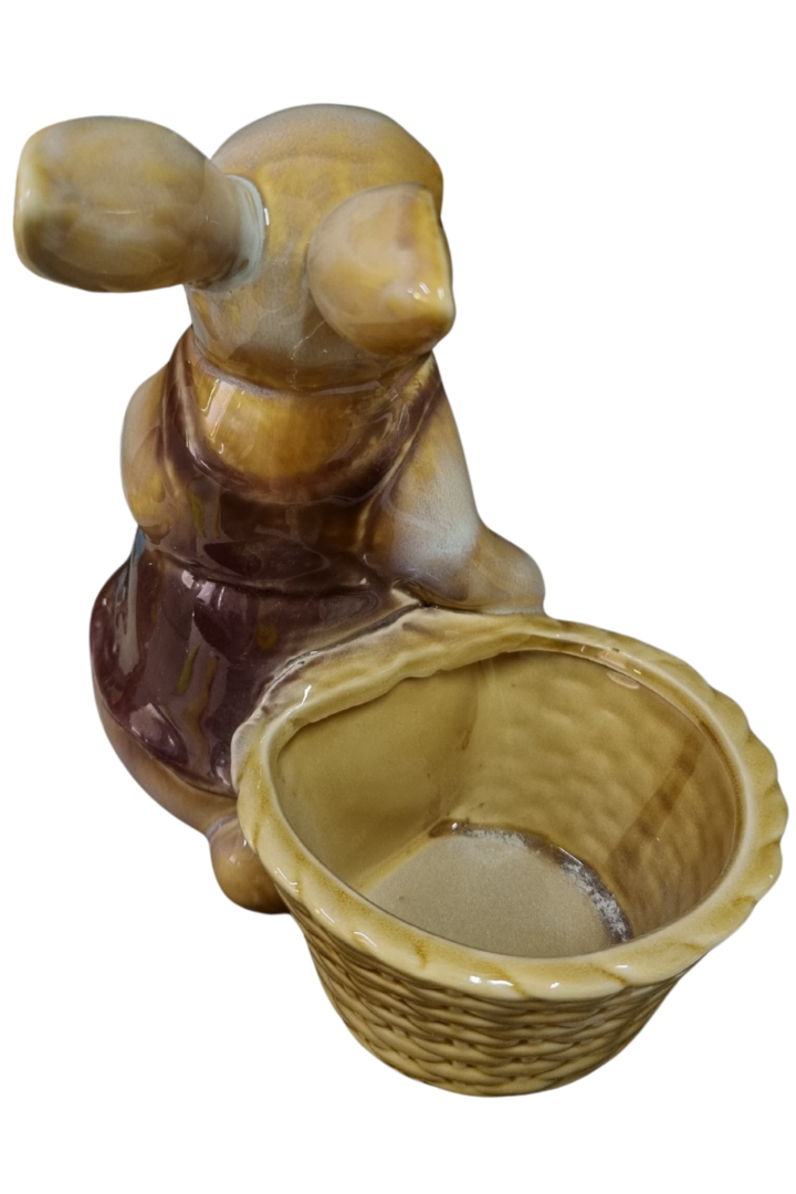 Coelho cesta porcelana gde 6
