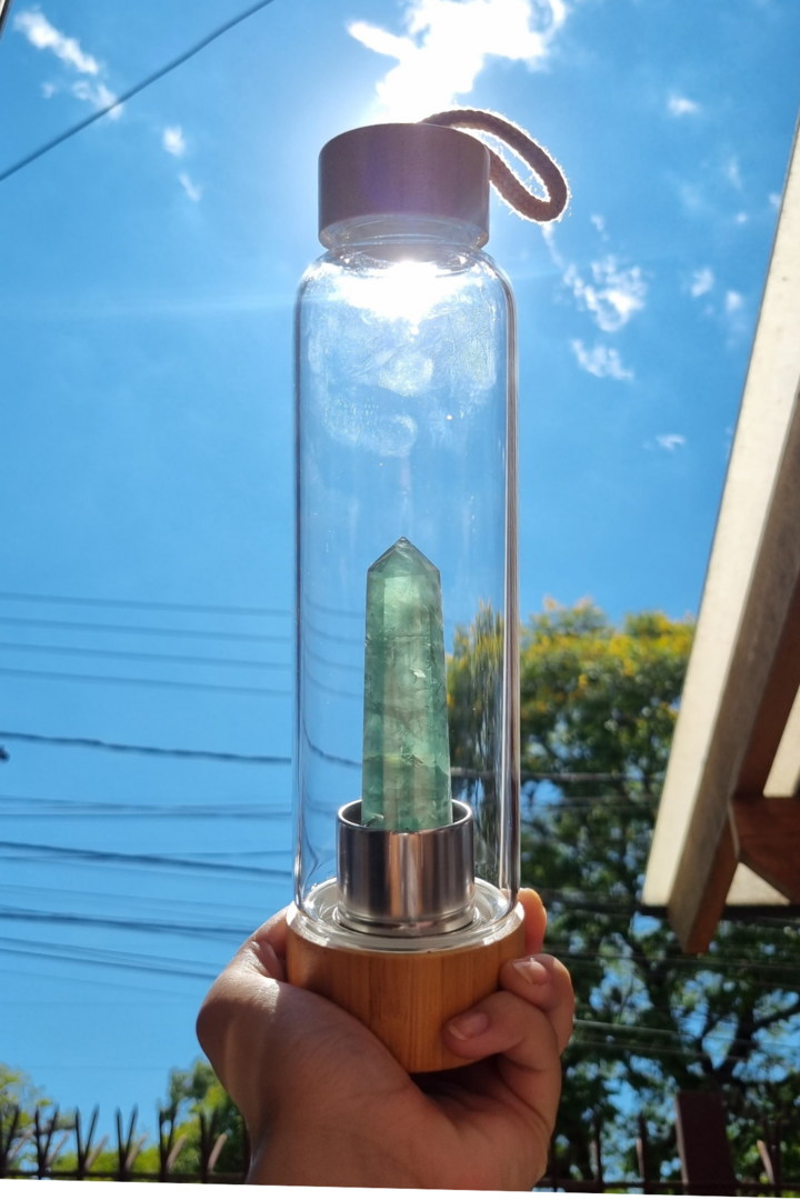 Garrafa fluorita verde 1