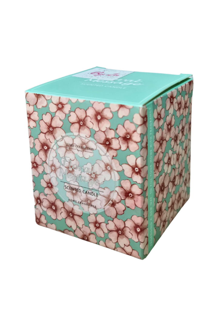 Vela floral message med. cx. axw242 2