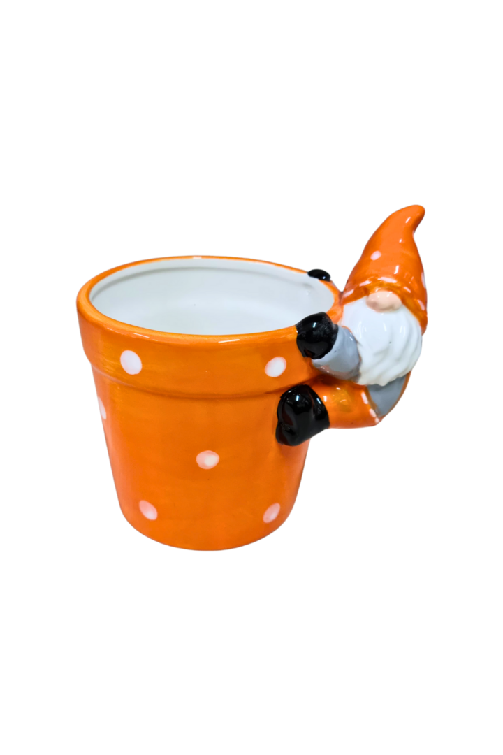 Cachepot gnomo color porcelana 4