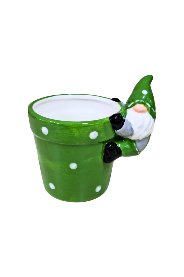 Cachepot gnomo color porcelana 6