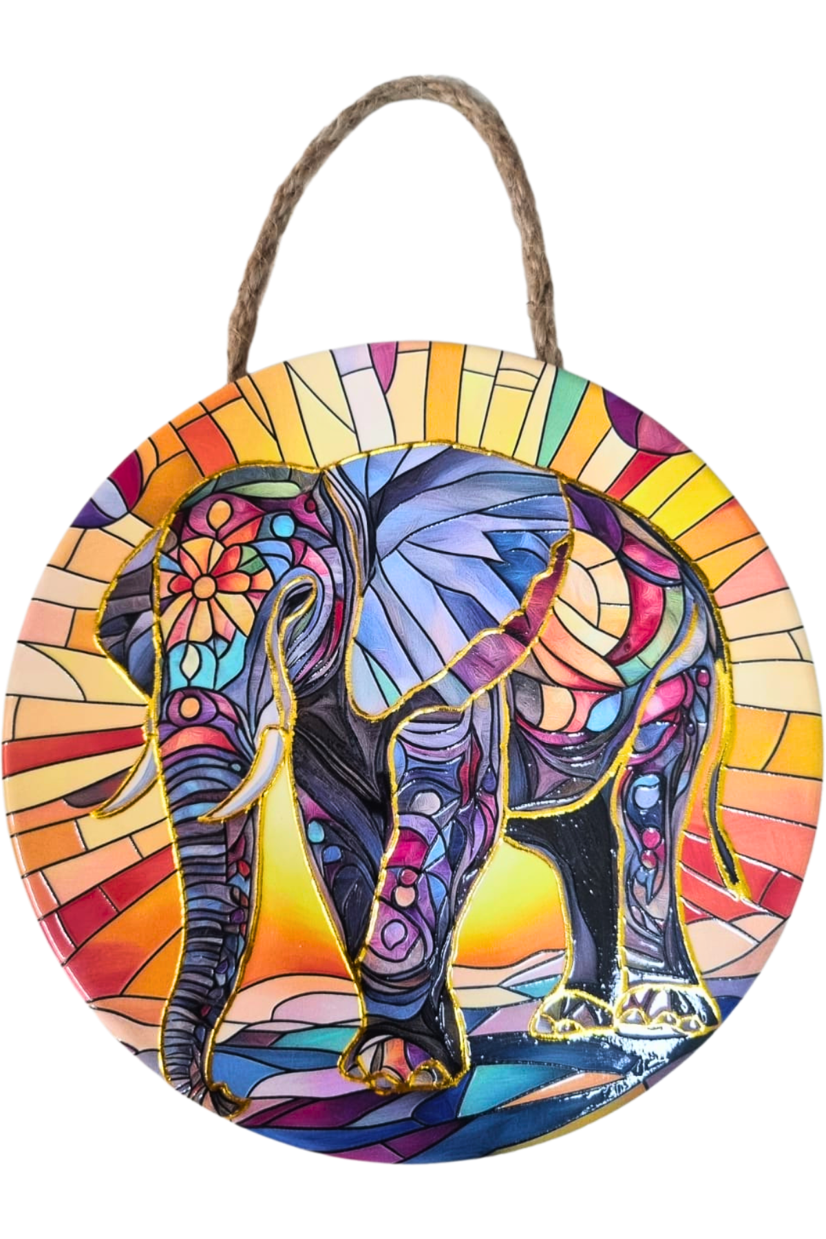 Mandala elefante 1