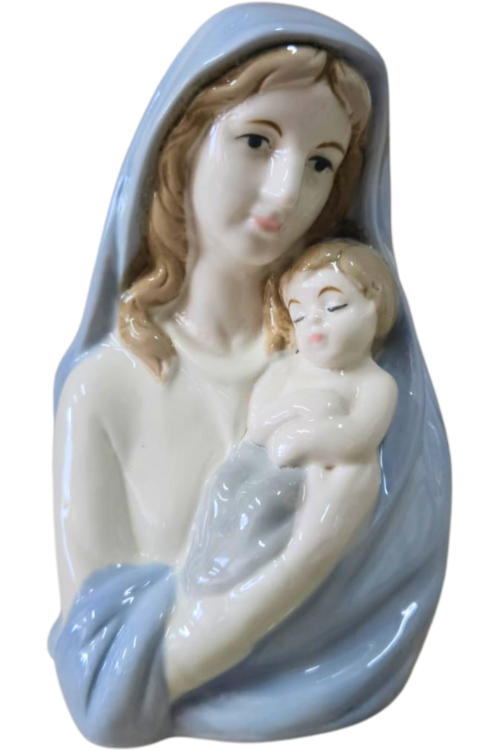 Busto de maria com jesus 1