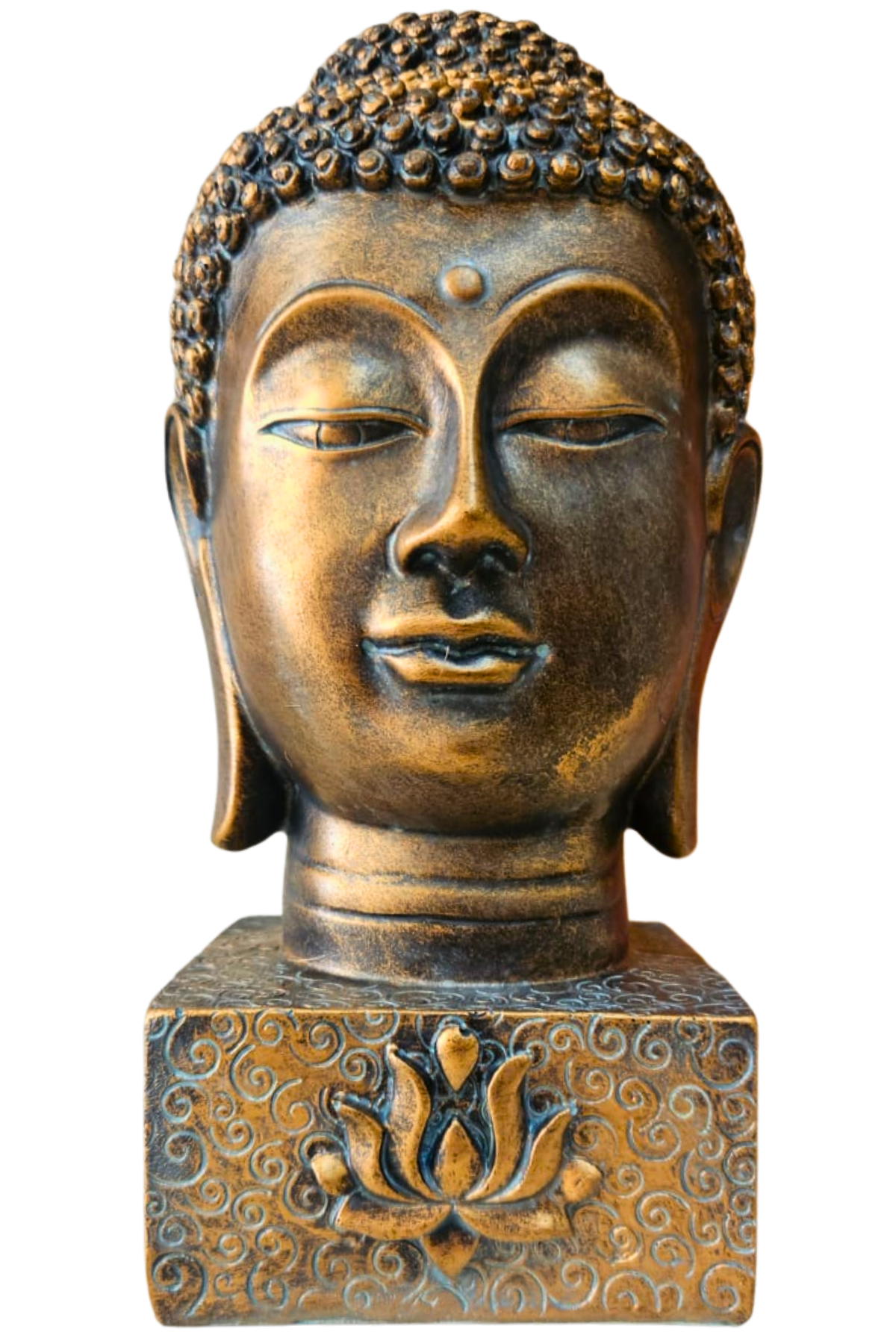 Cabeca de buda na base 3