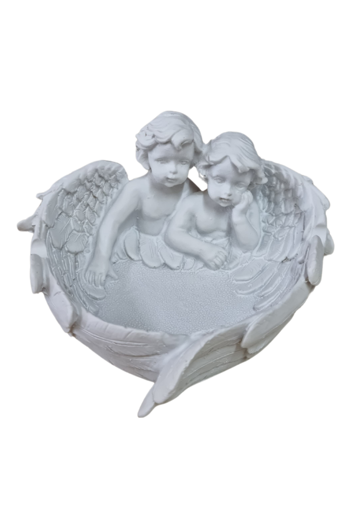 Anjo branco saboneteira p l452 1