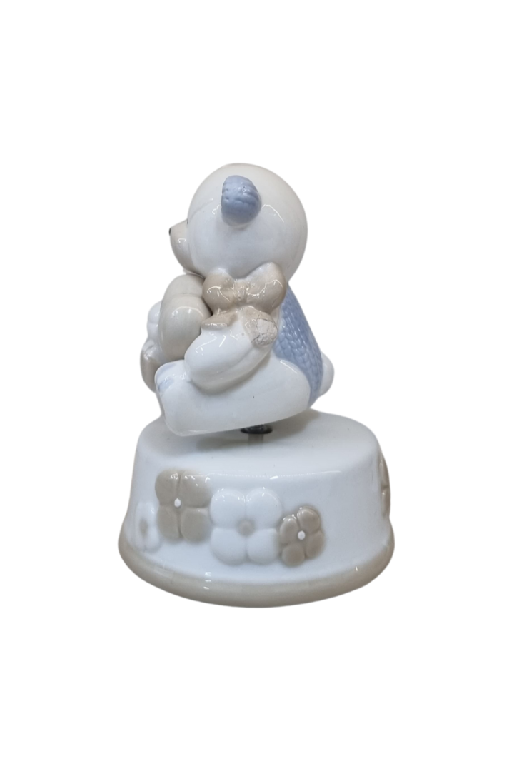 Ursinho a corda porcelana 2
