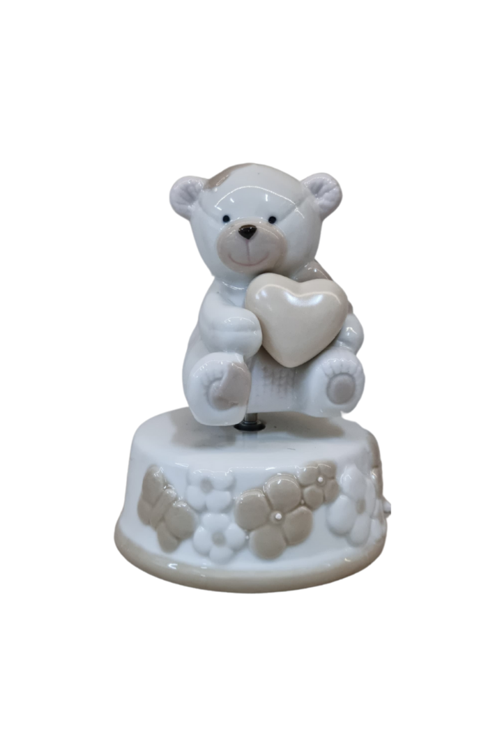 Ursinho a corda porcelana 4