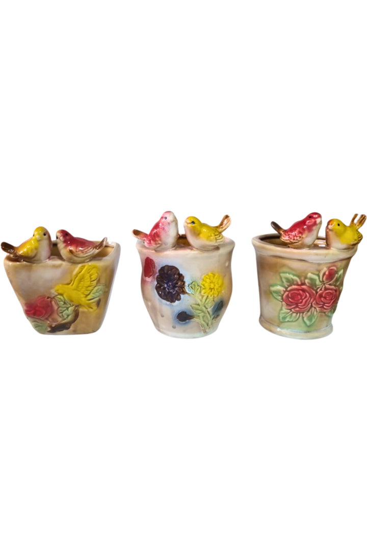 Cachepot passarinho 1