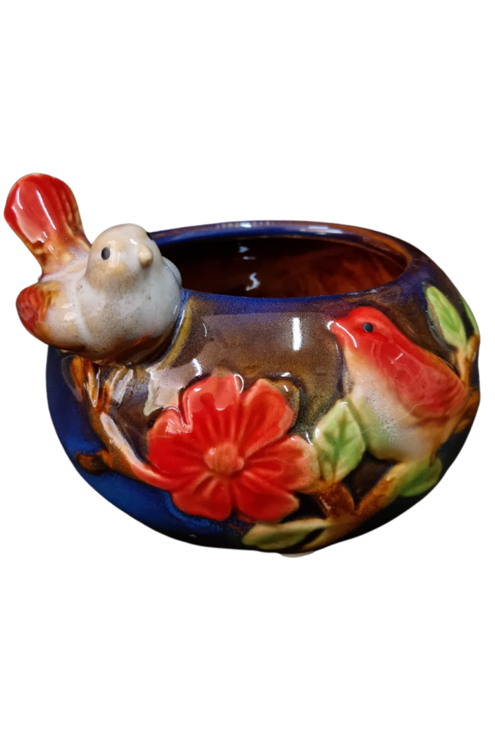 Cachepout redondo porcelana 4 mdls 4