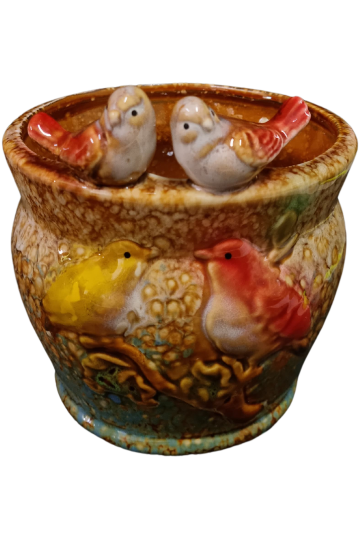 Vaso passaro porcelana 1