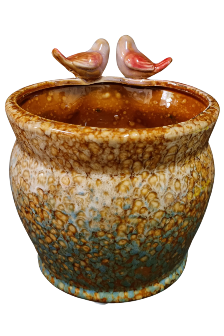 Vaso passaro porcelana 3