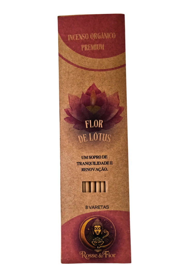 Incenso flor de lotus 8 varetas