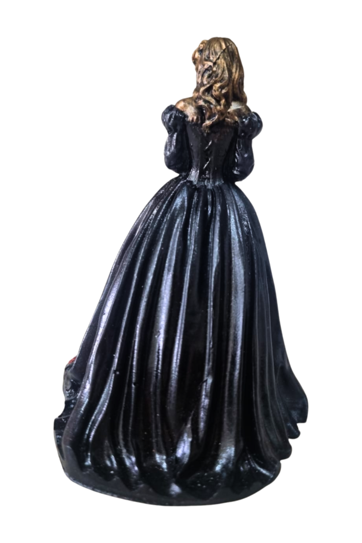 Rosa caveira vestido 2